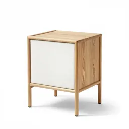 Industrial bedside table
