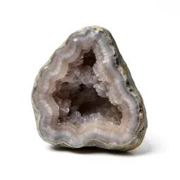 Geode with calcite