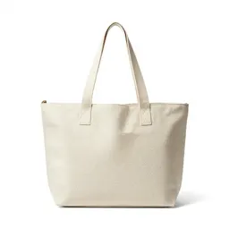 Cooler tote with a zip