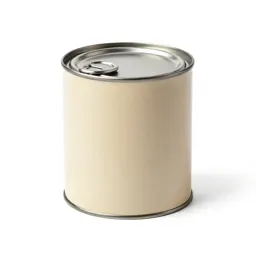 Paint tin with a lever lid