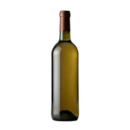 Wine bottle with a wax seal