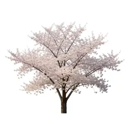 Cherry blossom branch