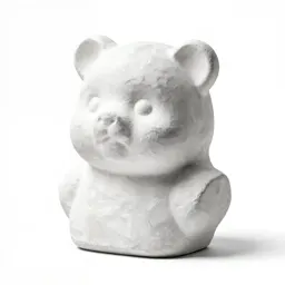 Chunky cute bust sculpture