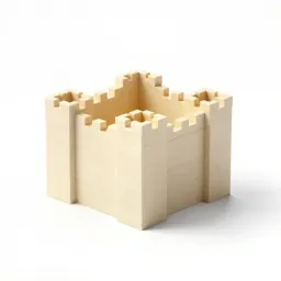 Chunky cute mini castle