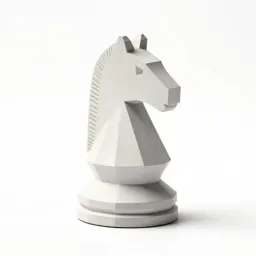 Geometric chess knight