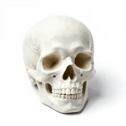 Gothic skull ornament