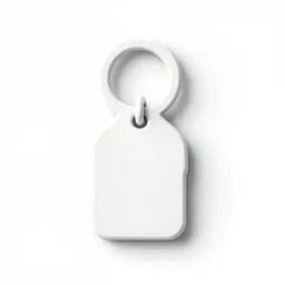 Stylised keychain charm
