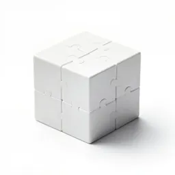 Stylised puzzle box