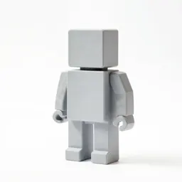 Stylised robot figure