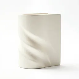 Twisted spiral bookend