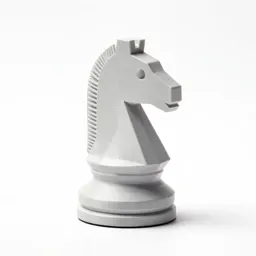 Voronoi chess knight