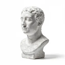 Articulated bust sculpture