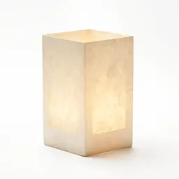 Articulated lithophane lamp
