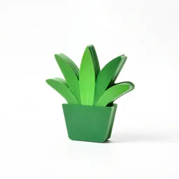 Desktop plant clip