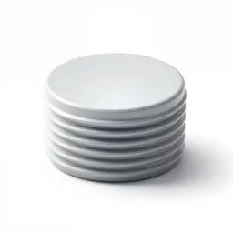Desktop threaded jar lid