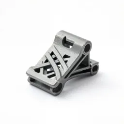 Lightweight lattice cable clip