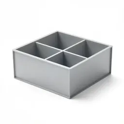 Lightweight lattice drawer divider