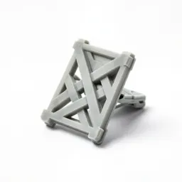 Lightweight lattice plant clip