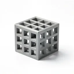 Lightweight lattice spacer