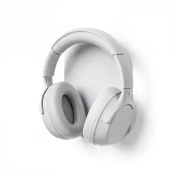 Wall-mounted headphone stand