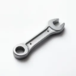 Wall-mounted wrench
