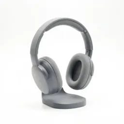Ergonomic headphone stand