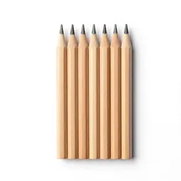 Set of coloured pencils