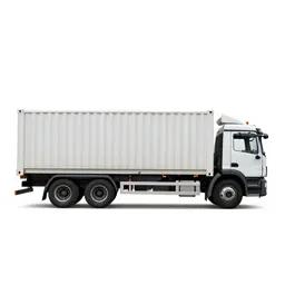 Cargo container truck
