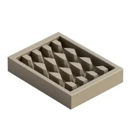 Linotype slug tray