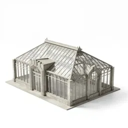 Art Deco greenhouse