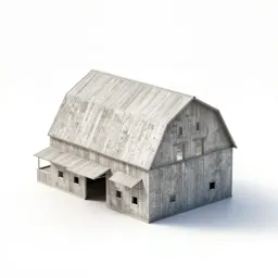 Brutalist barn