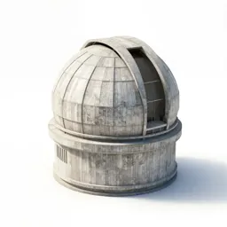 Brutalist observatory