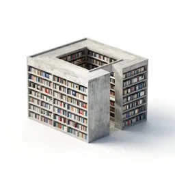 Futuristic library