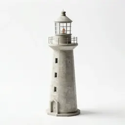 Futuristic lighthouse