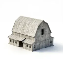Gothic revival barn