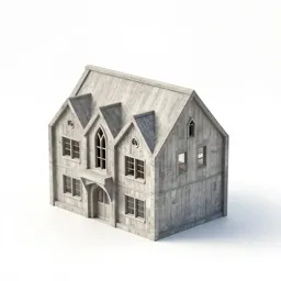 Gothic revival boathouse