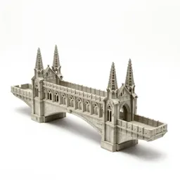 Gothic revival bridge