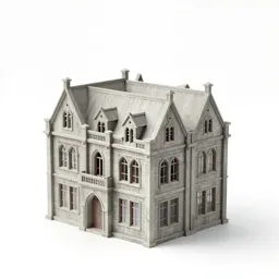 Gothic revival townhouse