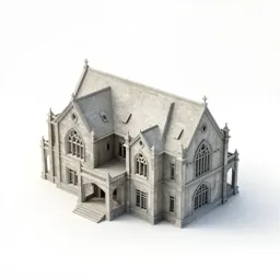 Gothic revival villa