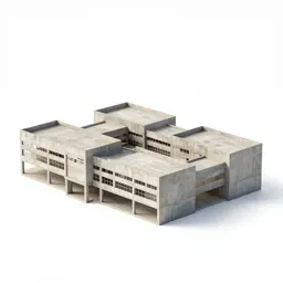 Mediterranean school building