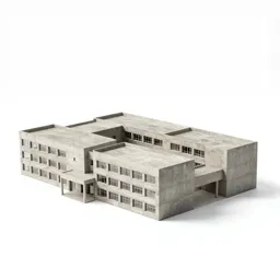 Scandinavian school building