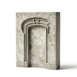 Art Nouveau doorway