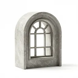 Classical arched window