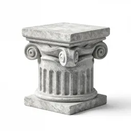 Classical column capital