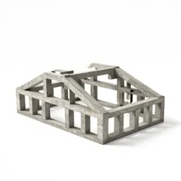 Classical roof truss