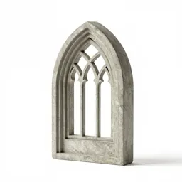 Gothic arched window