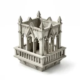Gothic balcony