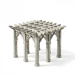 Gothic pergola