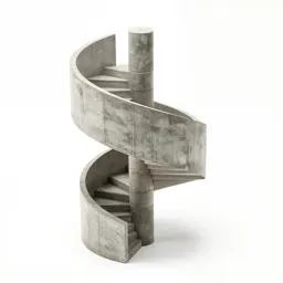 Japanese spiral staircase