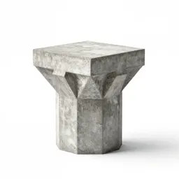 Modernist column capital